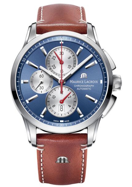 Review Maurice Lacroix Pontos Chronograph PT6388-SS001-430 watch Price - Click Image to Close